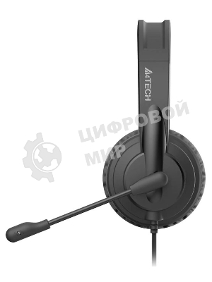 Гарнитура A4Tech HU-11 чёрный, проводная