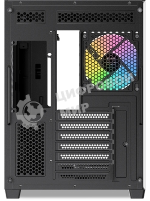 Корпус SAMA V60, Midi-Tower, чёрный, 7 x 120 мм