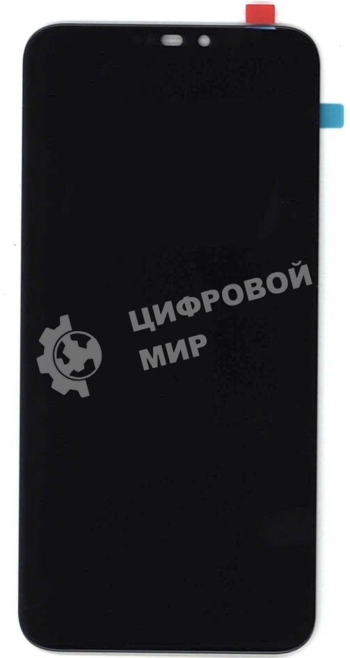 Дисплей для Honor 8C, Asus Zenfone Max (M2) ZB633KL в сборе с тачскрином, черный