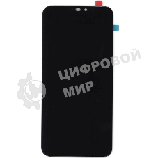 Дисплей для Honor 8C, Asus Zenfone Max (M2) ZB633KL в сборе с тачскрином, черный