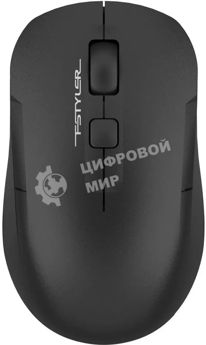 Мышь беспроводная A4Tech Fstyler FG16CS Air2 черный, 2000 dpi, радиоканал, USB, кнопки - 4