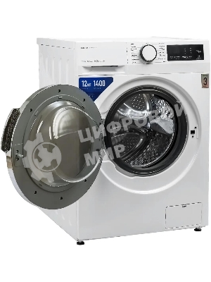 Стиральная машина Centek CT-1925 белый, загрузка фронтальная 12 кг, 1400 об/мин, класс: A+++