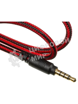 Игровые стереонаушники с микрофоном SVEN AP-G988MV, черный-красный Игровые стереонаушники с микрофоном SVEN AP-G988MV, черный-красный