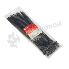 Хомут кабельный 4.8х300 нейл. черный (уп. 100 шт) EKF plc-cb-4.8x300