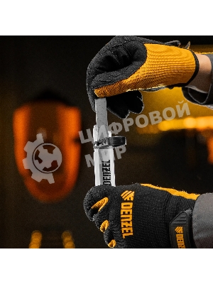 Лезвия Denzel 18 мм, сталь SK5 - 0,6 мм, усиленные, 5 шт.