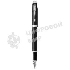 Ручка перьевая Parker IM Core F321 (CW1931644) Black CT, F, сталь нержавеющая, подарочная коробка