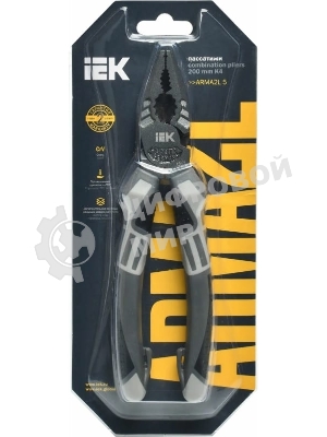 Пассатижи IEK K4 ARMA2L 5 (A2L5-PL10-K4-200) 200 мм