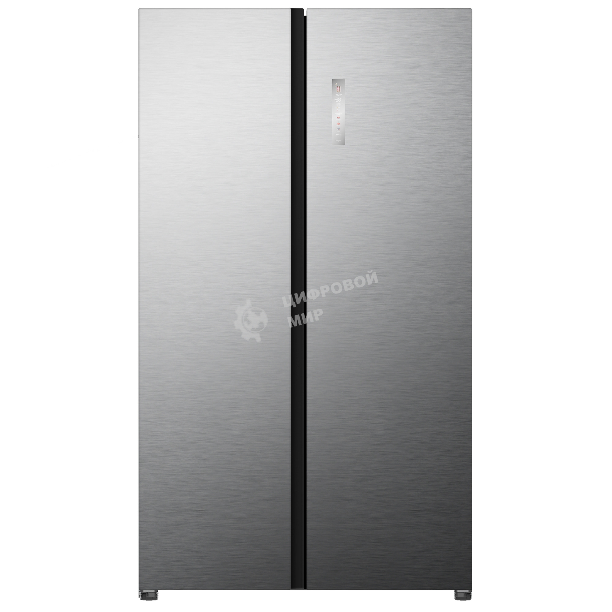 Холодильник Бирюса SBS 644 I нержавеющая сталь двухкамерный 307/291л морозилка сбоку, No Frost, Side by Side