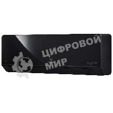 Внутренний блок сплит-системы Electrolux Onix Super DC EACS/I-12HIX-BLACK/N8/in инвертор, 12000 BTU, 35 м², 26 дБ, охлаждение, обогрев, осушение, черный