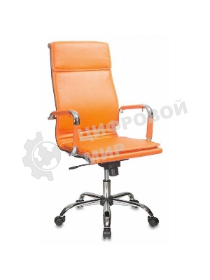 Кресло Бюрократ CH-993/orange оранжевый, экокожа