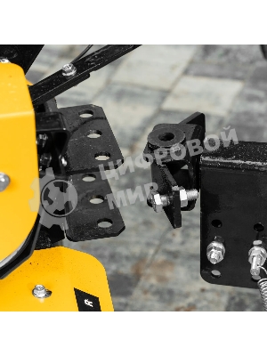 Прицеп для мотоблока Denzel TT-500, оцинк., груз. 500 кг, рег. сцепка, колеса 4.00-10, в упаковке