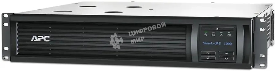 Источник бесперебойного питания APC Smart-UPS SMT1000RMI2UC 700Вт 1000ВА черный