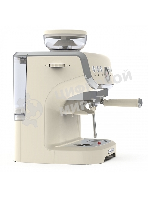 Кофейная станция BQ CM5000 бежевый, исп. кофе - зерновой/молотый, 2 л, 1560 Вт, 15 бар