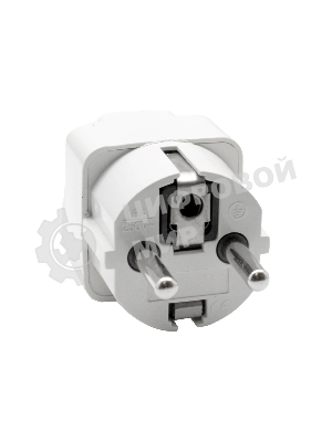 Адаптер сетевой универсальный OXION 220В, 16А, пластик PC, медь, OX-SKTADP220PBAG