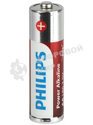 Элемент питания алкалиновый AA/LR6 1.5В Power (блист. 20шт) Philips Б0064673