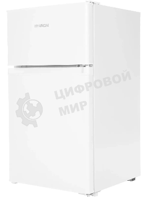 Холодильник Hyundai CT10051H белый двухкамерный 59/25л морозилка сверху