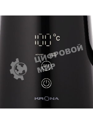 Чайник электрический Krona Digitaler черный