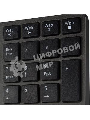 Клавиатура SVEN KB-E5300W беспроводная, радиоканал, чёрный