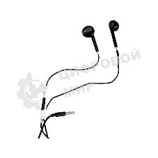 Проводные наушники Red Line SP17 черный, вкладыши, Jack 3.5 мм, встроенный микрофон