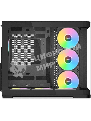 Корпус SAMA V60, Midi-Tower, чёрный, 7 x 120 мм