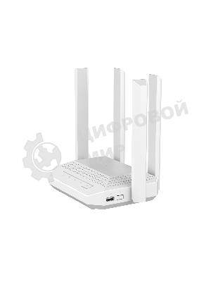 Маршрутизатор Keenetic Hopper (KN-3811) AX3000 10/100/1000BASE-TX/4G ready белый