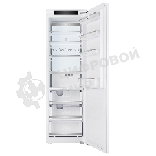 Встраиваемый холодильник Zigmund & Shtain BR 06 X белый однокамерный 280л, No Frost