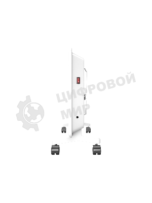 Конвектор электрический Thermex Frame 1500E белый, 1500 Вт, 20 м2, термостат, дисплей, WiFi