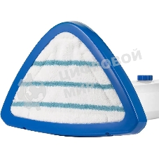 Швабра паровая Kitfort КТ-1048-3 белый/синий