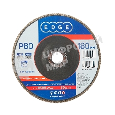 Круг лепестковый торцевой Edge by Patriot 180 ммx22,23 ммxP80