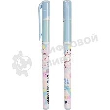 Ручка гелевая Deli MiYou EG15-BL ассорти, d=0.5мм, синие чернила