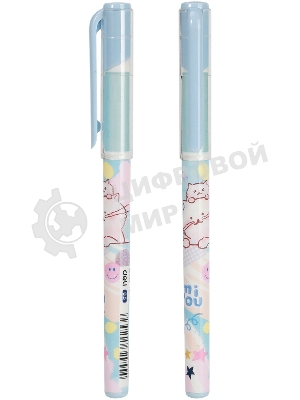 Ручка гелевая Deli MiYou EG15-BL ассорти, d=0.5мм, синие чернила