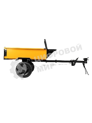 Прицеп для мотоблока Denzel TT-500, оцинк., груз. 500 кг, рег. сцепка, колеса 4.00-10, в упаковке