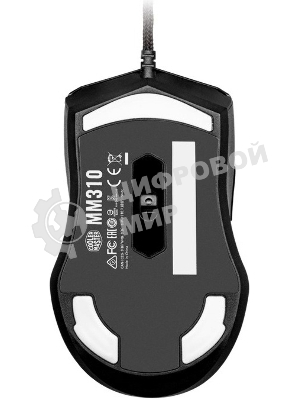 Мышь проводная Cooler Master MM-310-KKOL1 чёрный, 12000 dpi, USB Type-A, кнопки - 6
