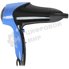 Фен Kelli KL-1121 черный/синий, 1800 Вт