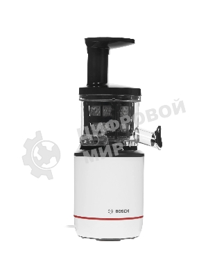 Соковыжималка Bosch MESM500W черный, шнековая вертикальная, 150 Вт, 1000 мл, электронное, реверс