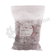 Коннектор Suprlan 10-0209, UTP cat.5e, RJ45, серый (упак.: 100 шт)