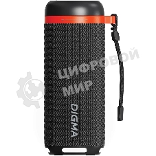 Колонка портативная Digma D-PS1521 черный 16W 2.0 BT 10м 1800mAh