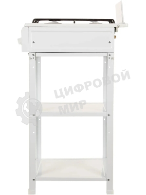 Плита газовая Flama AVG 1407 W белый, конфорок 4 газовых, духовка отсутствует, 50 см x 85 см x 57 см