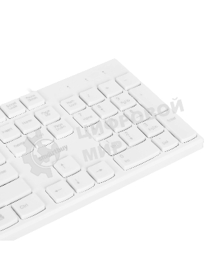Клавиатура проводная мультимедийная Smartbuy ONE 238 USB белая (SBK-238U-W)/20
