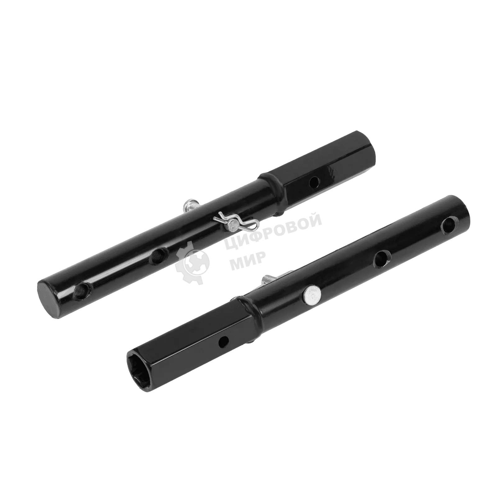 Удлинители осей шест. Denzel 23 мм/круг 30 мм, длина 290 мм, комплект 2 шт