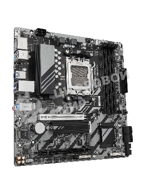 Материнская плата Gigabyte B850M D3HP, AM5, AMD B850, 4xDDR5, 4xSATA, 2xM.2, 1xPCIe 5.0 x16, 1xPCIe 3.0 x4, 1xHDMI, 2xDP, 1x 1Gb LAN, 3xUSB-A 3.2 Gen 1, 2xUSB-A 2.0, 1xUSB-C 3.2 Gen 1, 3x3.5 мм, 7.1, mATX