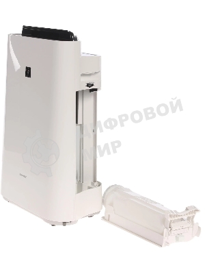 Климатический комплекс Sharp KC-D51RW белый, 38 м², 2.5 л, HEPA-фильтр, ионизация Plasmacluster, гигростат