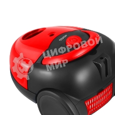 Пылесос Centek CT-2518 Red красный/черный, 350/1800 Вт, уборка сухая, пылесборник мешок, 1.5 л