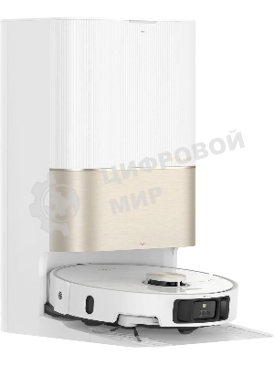 Робот-пылесос DREAME X40 Ultra Complete, 200Вт, белый/золотистый