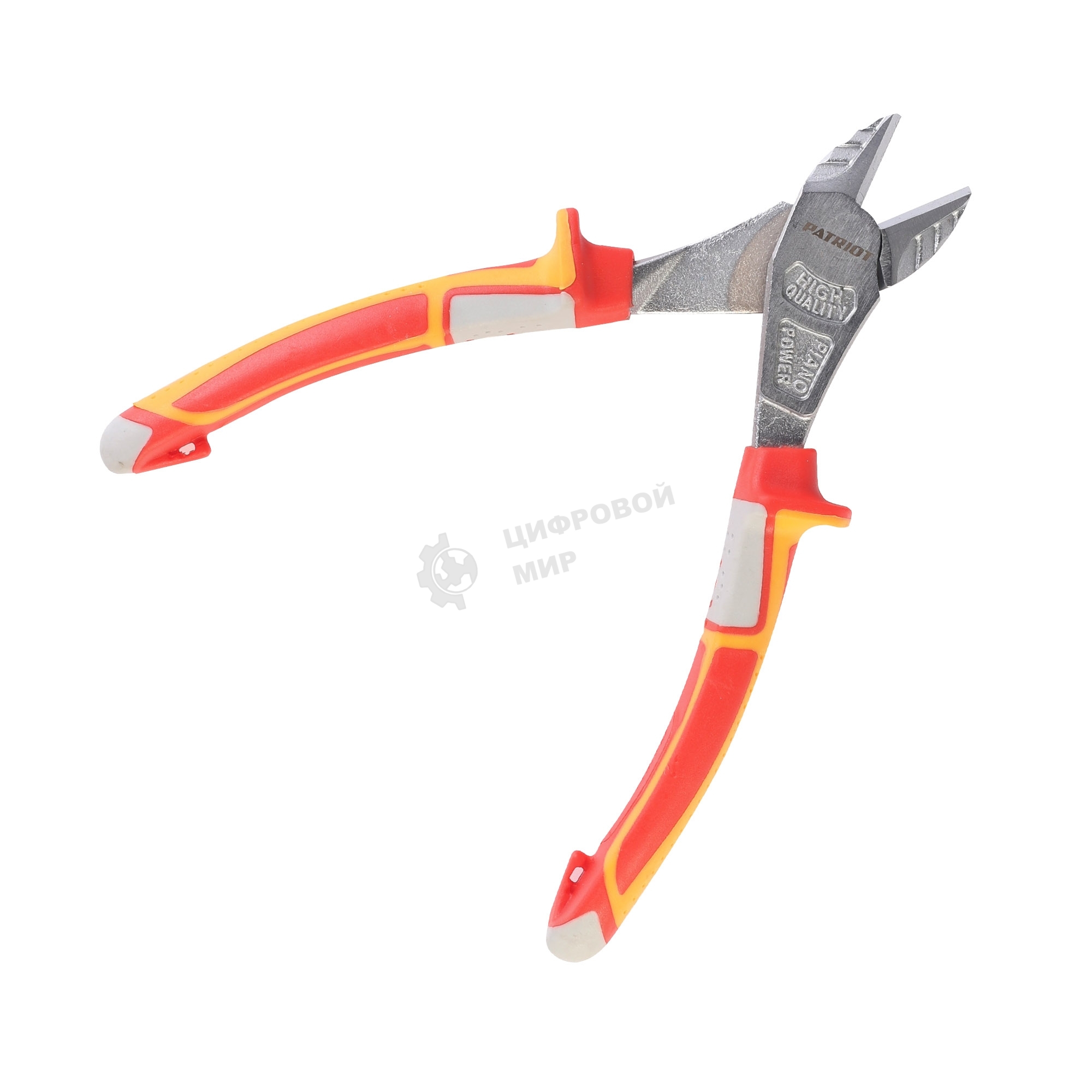 Кусачки диэлектрические Patriot DCP 180 DN, 1000 V, Cr-V, 180 мм