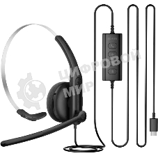 Проводные наушники Edifier CC100 черный, полноразмерные, Jack 3.5 мм