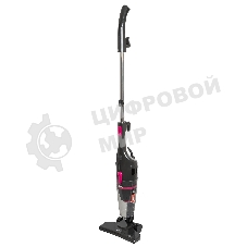 Пылесос вертикальный JVC JH-VS106 черный, питание от сети, 130 Вт, уборка сухая, пылесборник 1.2 л.