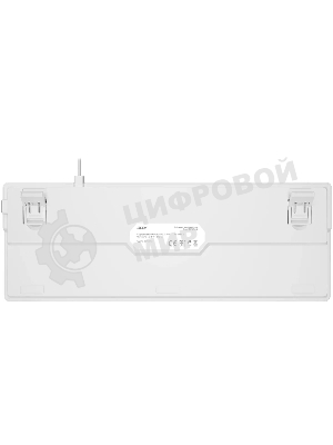 Клавиатура проводная Acer OKW304 (ZL.KBDCC.01V), USB, белый