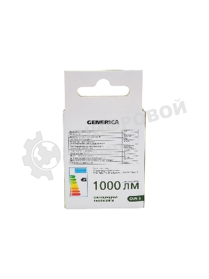 Лампа светодиодная GENERICA LL-MR16-10-230-65-GU5-G MR16 10 Вт софит 6500К GU5.3 230В