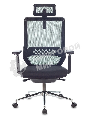 Кресло Бюрократ MC-612N-H TW-01 черный, сетка, подголовник